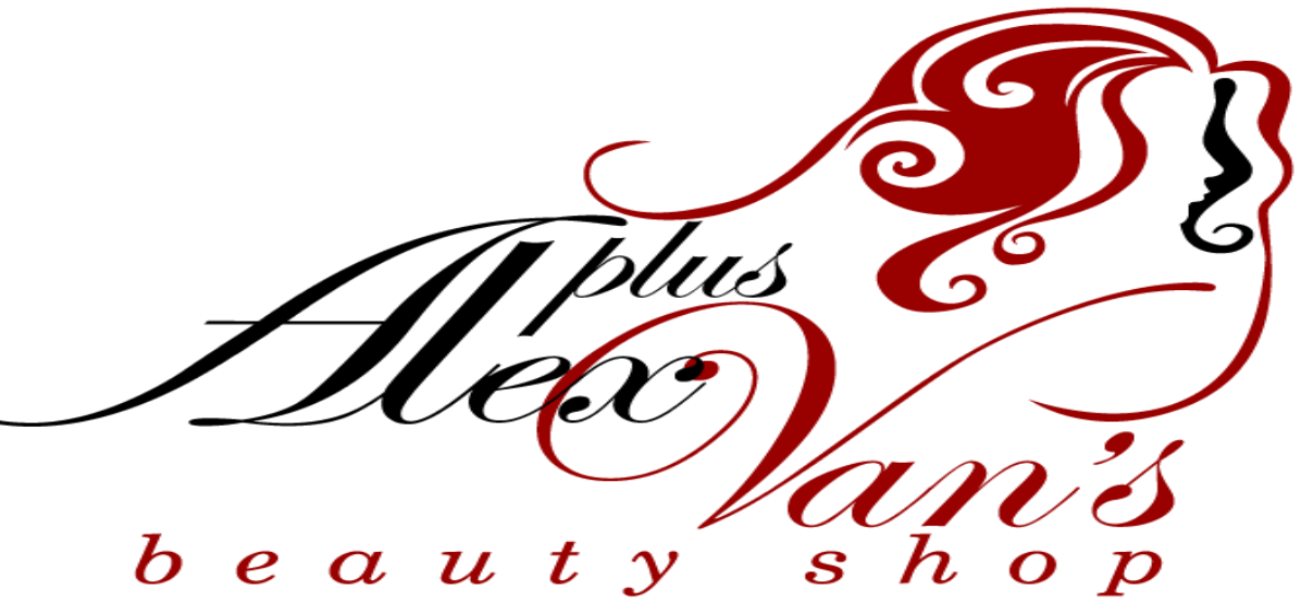 Alex Plus Van's beauty shop logo